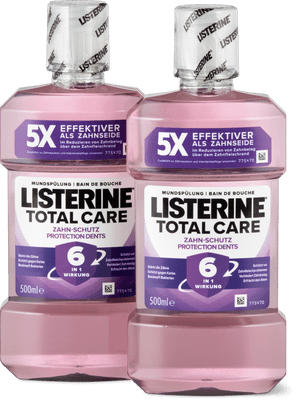 Listerine Mundspülung Total Care Zahn-Schutz