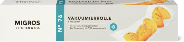 Migros Kitchen & Co. Vakuumierrolle 5m x 28cm