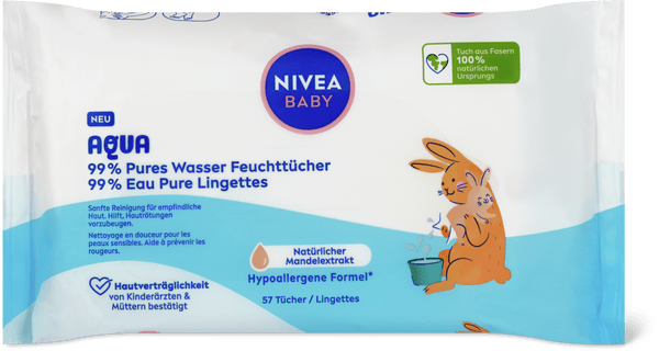 Nivea Feuchttücher Aqua 99%