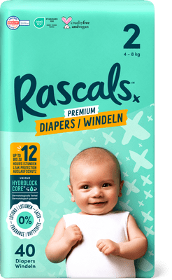 Rascals Pannolini Tg. 2, 4-8 kg