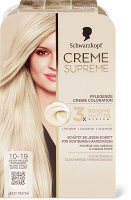 Schwarzkopf Creme Supreme 10.19 biondo perlato chiaro