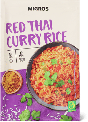 Migros Red Thai Curry Rice
