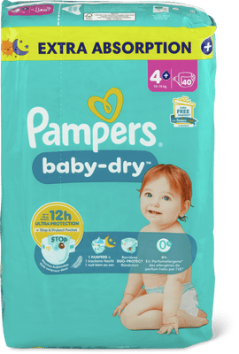 Pampers Baby Dry Windeln Gr.4+,10-15kg