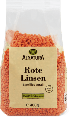 Alnatura Bio Linsen rot