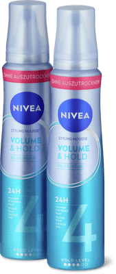 Nivea Volumen Pflege Styling Mousse extra starker Halt