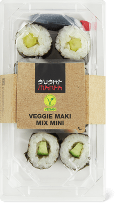 Sushi Mania Mini mix de makis végétariens