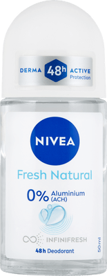 Nivea Déodorant roll-on Fresh Natural 0% d’aluminium, 48 h