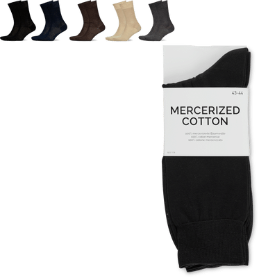 Herren Socken Mercerized Cotton