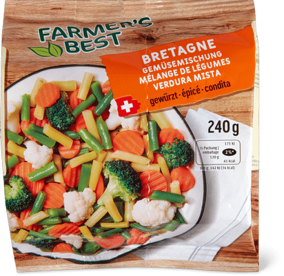 Farmer's Best Mélange de légumes Bretagne épicé