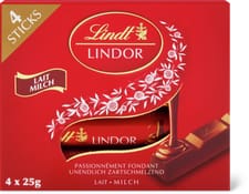 Lindt Lindor Sticks Lait
