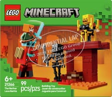 Lego Minecraft 21266 La bataille de La lave du Nether