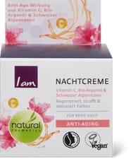 I am Natural Cosmetics Anti-Age crème nuit