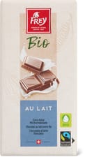 Frey Fairtrade Bio Plaque de chocolat au lait