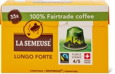 La Semeuse Fairtrade Capsules de café Lungo Forte 33 capsules
