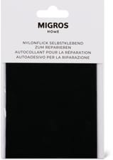 Tissu en nylon pour raccommodage, noir
