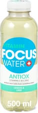 Focus Water Antiox Citron et limette