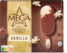 MegaStar Glace en bâtonnet Vanille