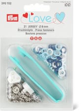 Boutons-pression en jersey