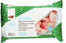Lingettes humides bébé sensitive