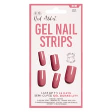 Ardell Nail Addict Gel Strips Wild Rose