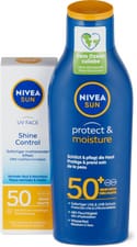Nivea Sun Mix Lotion + UV Face Shine Cont
