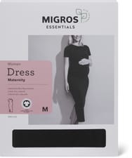 Robe de grossesse (Couleur: noir, Taille: S)