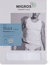 Men's Atheltic Cotton (Farbe: white, Grösse: S)