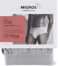 Men's Slip Active (Farbe: grey, Grösse: S)