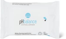 pH balance mini lingettes nettoyantes douceur