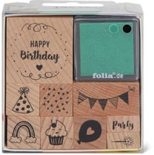 Set de tampons en bois