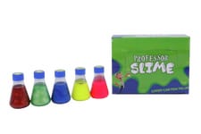 Slime dans verre laboratoire 5 ass.