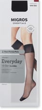 Ladies knee-highs (Grösse: one size, Farbe: anthracite)