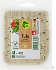 Migros Bio tofu au basilic