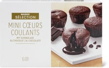 Sélection Mini cœurs coulants au chocolat