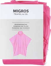 Regenponcho (Farbe: pink, Grösse: one Size)