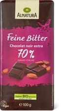 Alnatura Bio Plaque de chocolat Chocolat noir extra 70% Cacao