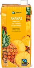 M-Classic Fairtrade Jus d’ananas 100% jus de fruits
