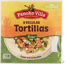 Pancho Villa Tortillas de blé super soft & flexible