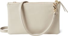 LADIES' HANDBAG SMALL (Farbe: taupe, Grösse: one Size)