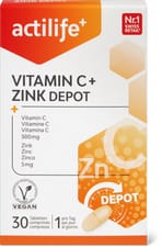 Actilife Vitamine C et Zinc Depot