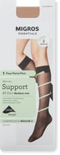 Ladies knee-highs (Grösse: 35-38, Farbe: porcelaine)