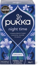 Pukka Bio Infusion Nuit paisible Fleurs d’avoine, lavande et tilleul