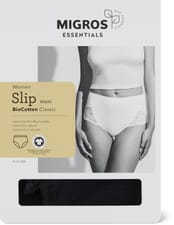 Ladies Slip Maxi Cotto (Farbe: black, Grösse: M)