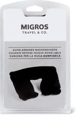 Aufblasbares Nackenkissen (Farbe: schwarz, Grösse: one Size)
