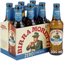 Birra Moretti Bière Zero sans alcool