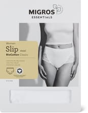 Ladies Slip Maxi Cotto (Farbe: white, Grösse: M)