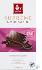 Frey Suprême Plaque de chocolat Noir Satin 69% cacao