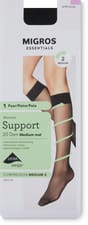 Ladies knee-highs (Grösse: 35-38, Farbe: anthracite)