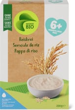Migros Bio bouillie de riz