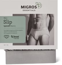 Herren Slip (Farbe: grau, Grösse: XL)